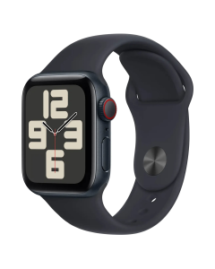 Смарт-годинник Apple Watch SE 2 GPS + Cellular 44mm Midnight Aluminium Case w. Midnight Sport Band - M/L