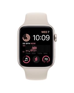 Смарт-часы Apple Watch SE 2 GPS + Cellular 44 мм с корпусом из алюминия Starlight и ремешком Starlight Sport Band - M/L