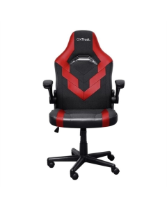Крісло ігрове Trust GXT703R Riye, ПУ шкіра, Foldable Armrests Червоне (Red)