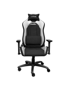 Крісло ігрове Trust GXT714W Ruya ECO, ПУ шкіра, 3D-Armrests Біле (White)