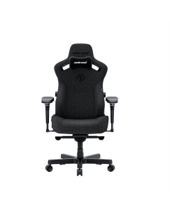Игровое кресло Anda Seat Kaiser 3 Pro размер XL из ткани серого цвета.