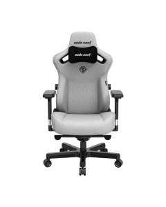 Кресло игровое Anda Seat Kaiser 3 размер XL ткань Серый (Grey)