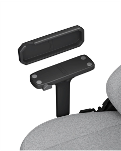 Кресло игровое Anda Seat Kaiser 3 размер XL ткань Серый (Grey)