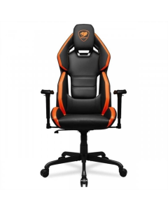 Крісло ігрове Cougar Hotrod Чорне Помаранчеве (Black Orange)