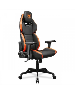 Кресло игровое Cougar Hotrod Черно-Оранжевое (Черно-Оранжевое)
