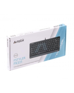 Клавиатура A4Tech Fstyler FKS11 Серая (Grey)