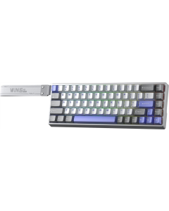 Клавиатура Aula WIN68 HE Max Magnetic Switch Grey/White/Purple Белая (White)