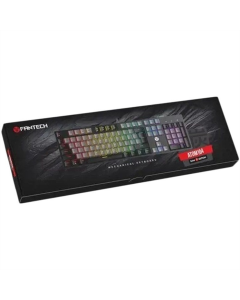 Клавіатура Fantech MK886 ATOM104 Mechanical USB RGB Чорна (Black)