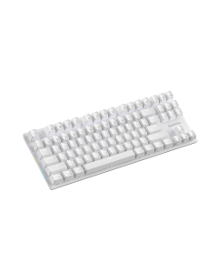 Клавіатура GamePro Genesis Joker MK124W Outemu Red Swithes USB Біла (White)