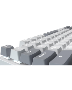 Клавиатура GamePro Genesis Metallic MK110W с переключателями Outemu Red USB Белая (White)