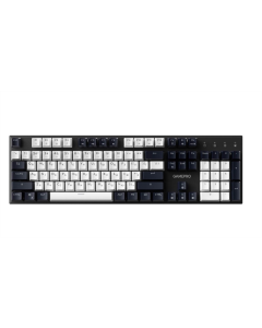 Клавиатура GamePro Genesis Metallic MK144B с переключателями Outemu Red USB Черная (Black)