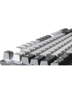 Клавиатура GamePro Genesis Metallic MK144G с переключателями Outemu Red USB серого цвета.