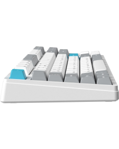 Клавіатура бездротова GamePro Asgard Ragnar Keychron Super Red Switch Біла (White)