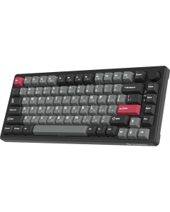 Клавіатура бездротова GamePro Asgard Yord Keychron Super Red Switch Чорна (Black)