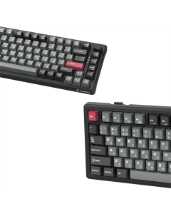 Беспроводная клавиатура GamePro Asgard Yord Keychron Super с красным переключателем Черного цвета (Black)