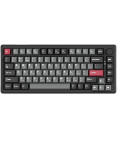 Беспроводная клавиатура GamePro Asgard Yord Keychron Super с красным переключателем Черного цвета (Black)