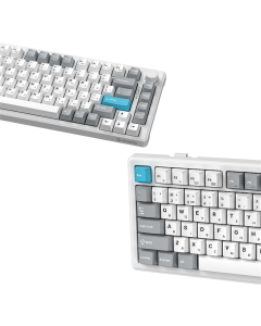 Клавіатура бездротова GamePro Asgard Yord Keychron Super Red Switch Біла (White)