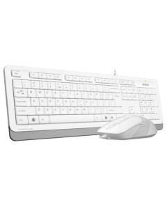 Клавіатура A4Tech F1010 + миша Біла (White)