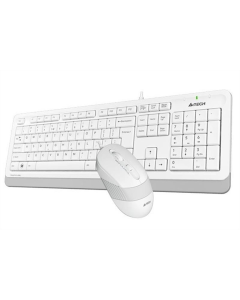 Клавіатура A4Tech F1010 + миша Біла (White)