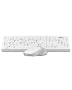 Клавіатура A4Tech F1010 + миша Біла (White)