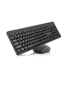 Клавіатура REAL-EL Standard 504 Kit Чорна (Black)