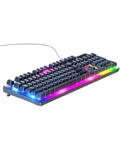 Клавиатура HOCO GM18 LED + мышь Черная (Black)