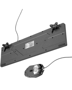 Клавіатура HOCO GM18 LED + миша Чорна (Black)