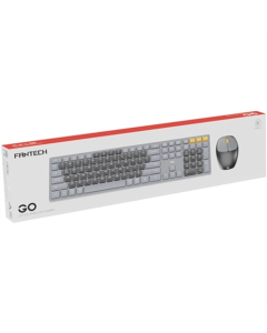 Клавіатура Fantech Go WK895 Silent Click (ENG/UA) + миша Сіра (Grey)