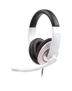 Навушники накладні Gembird MHS-U-001 GW Білі (White)