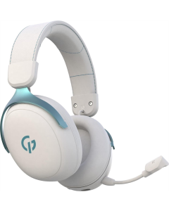 Бездротові повнорозмірні навушники GamePro Asgard Freya Pro Білі (White Blue)