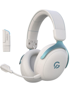 Бездротові повнорозмірні навушники GamePro Asgard Freya Pro Білі (White Blue)