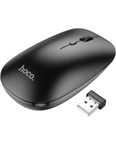 Миша Hoco GM15 Art дворежимная (2.4G/BT) Черная (Black)