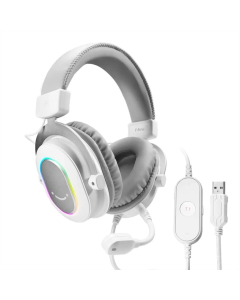 Наушники накладные Fifine RGB H6W Белые (белые)