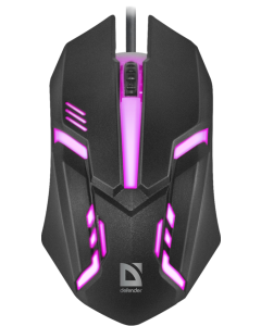 Миша Defender Cyber MB-560L Черная (Black)
