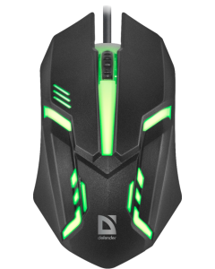 Миша Defender Cyber MB-560L Черная (Black)