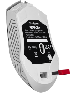 Миша Defender Pandora GM-502 Белая (Белый)