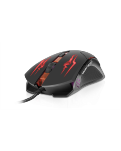 Миша REAL-EL RM-520 (449291) Игровая Черная (Black)