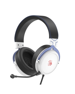 Наушники накладные Bloody M590i Sports Navy Черные (Black White)