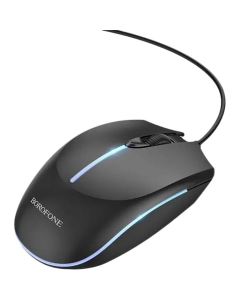 Миша Borofone BG10 Черная (Black)