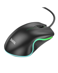 Миша Hoco GM19 RGB Черная (Black)