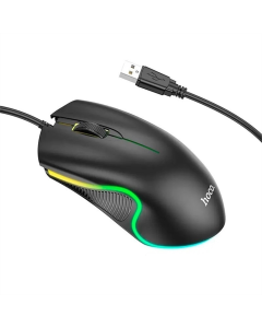 Миша Hoco GM19 RGB Чорна (Black)