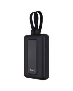 PowerBank 10000 mAh Hoco J162 22.5W+PD20W with 2 cables Чорний (Black)