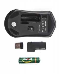 Миша бездротова Maxxter Mr-403 Чорна (Black)