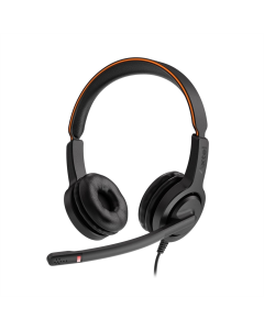 Навушники накладні Axtel Voice UC 40 duo NC (AXH-V40UCD) Чорні (Black)