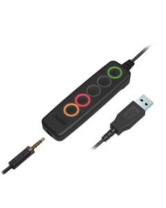 Наушники накладные Axtel Voice UC 28-35 моно NC (AXH-V28-35UCM) Черные (Black)