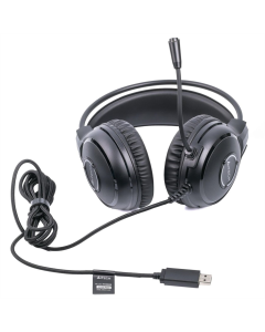 Навушники накладні A4Tech FH300U Чорні (Black)