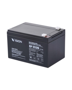 Акумуляторна батарея Vision CP, 12В, 12А год, AGM