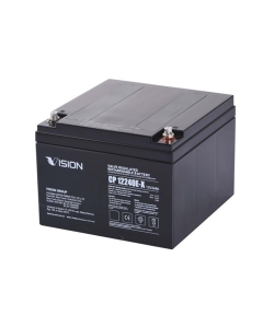 Акумуляторна батарея Vision CP, 12В, 24А год, AGM