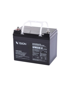 Акумуляторна батарея Vision FM, 12В, 33А год, AGM