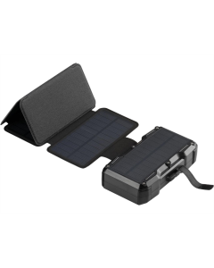 PowerBank 27000 mAh Sandberg Solar 5-Panel Чорний (Black)